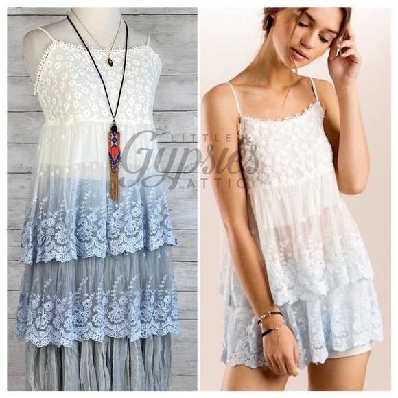 POL Tops - POL Babydoll Ombre Tunic